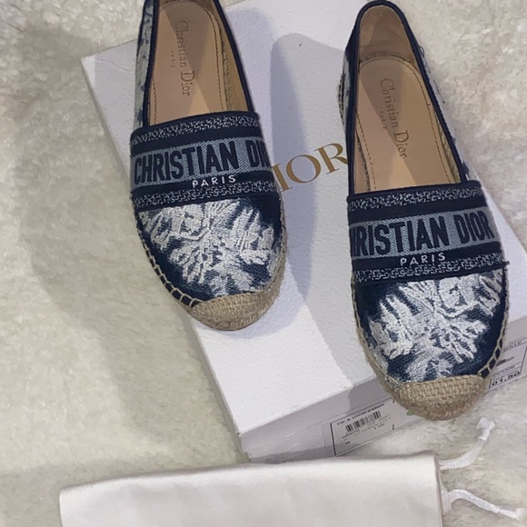Dior espadrilles. Fit like a 7 1/2 US. - Picture 4 of 7